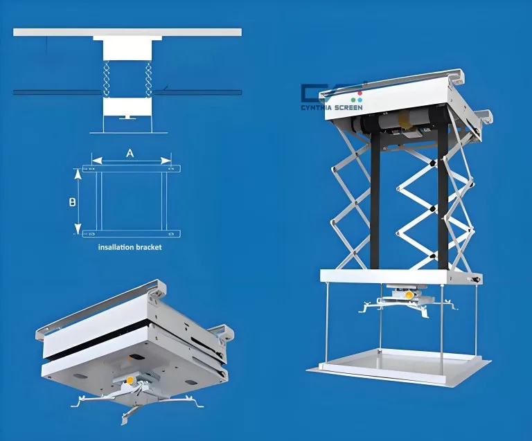 Heavy Duty Engineering Projector Lift - Image 5