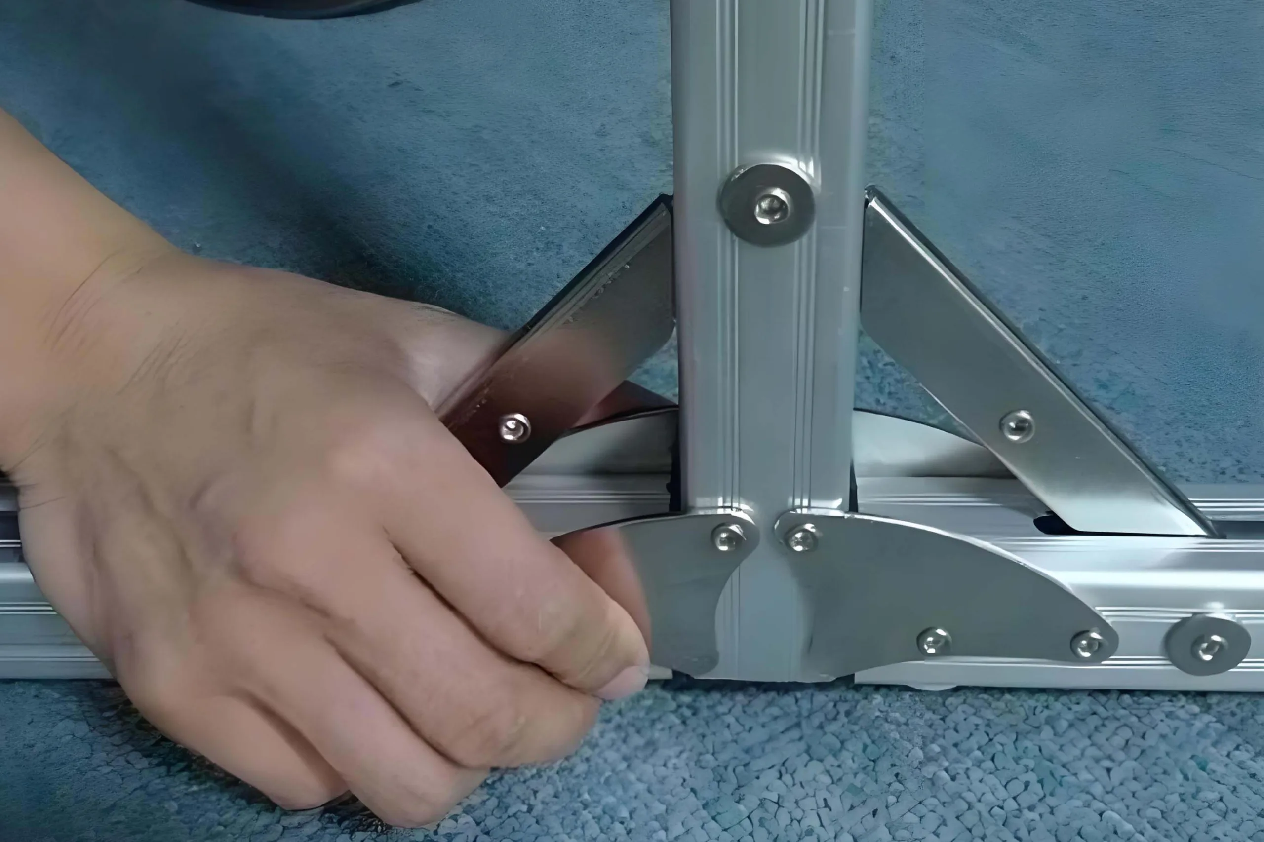 Fast fold screen portable folding screen - Image 4