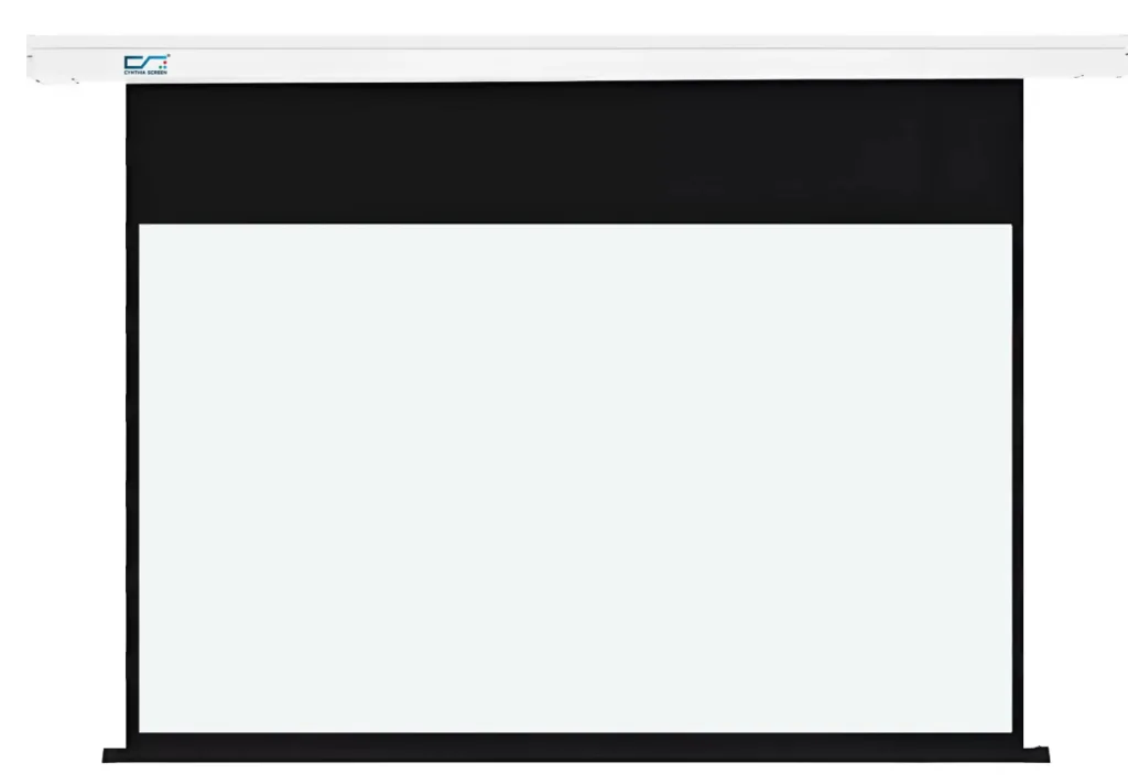 Classic electric projection screen